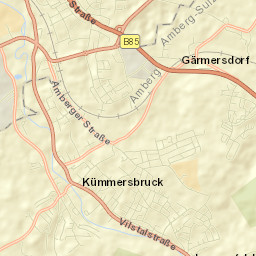 Kümmersbruck Street Map