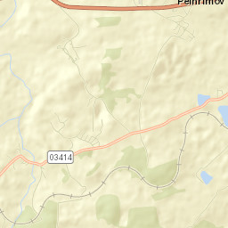 Okres Pelhřimov Street Map