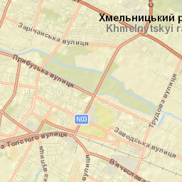 Khmelnytskyi Street Map