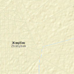 Zhänibek Street Map