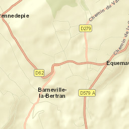 Équemauville Street Map