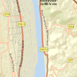 Amfreville-la-Mi-Voie Street Map