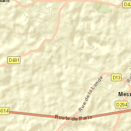 Montmain Street Map