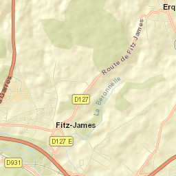 Fitz-James Street Map