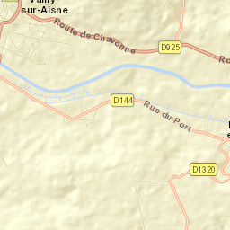 Vailly-sur-Aisne Street Map