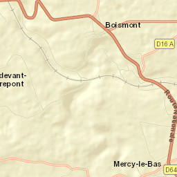 Mercy-le-Bas Street Map