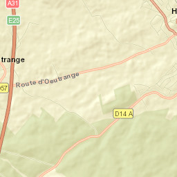 Hettange-Grande Street Map