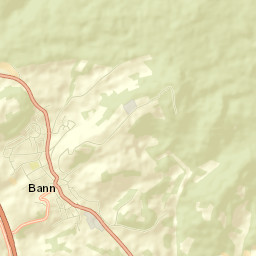 Bann Street Map