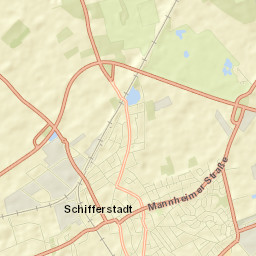 Schifferstadt Street Map