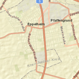 Eppelheim Street Map