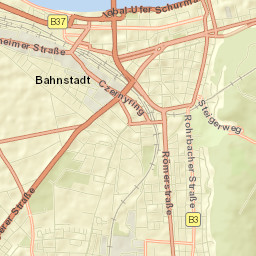 Heidelberg Street Map