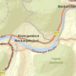 Neckargemünd Street Map