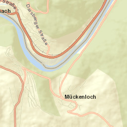 Neckarsteinach Street Map