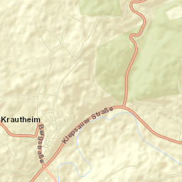 Krautheim Street Map