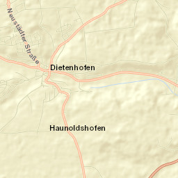 Dietenhofen Street Map