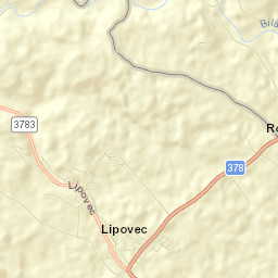 Lipovec Street Map