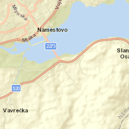 Námestovo Street Map