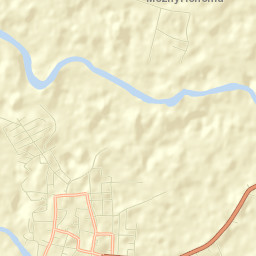 Zhydachiv Street Map