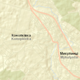 Mikulintsy Street Map