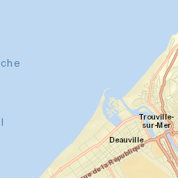 Deauville Street Map