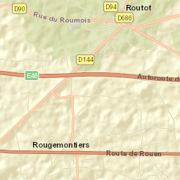 Routot Street Map