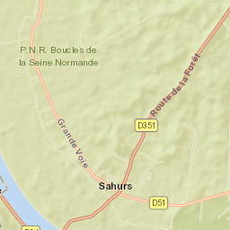 Sahurs Street Map