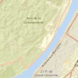 Grand-Couronne Street Map