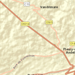 Fleury-sur-Andelle Street Map