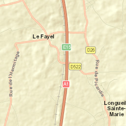 Longueil-Sainte-Marie Street Map