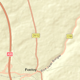 Fontoy Street Map