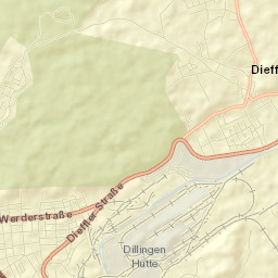 Dillingen Street Map