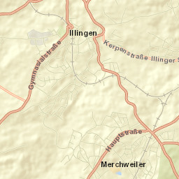 Illingen Street Map