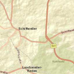 Schiffweiler Street Map