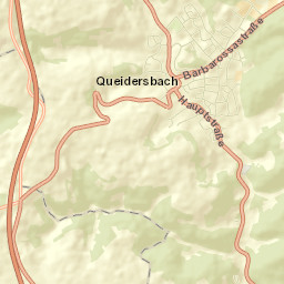 Queidersbach Street Map
