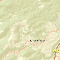 Krickenbach Street Map