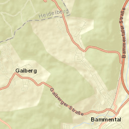 Bammental Street Map