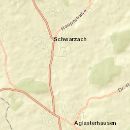 Aglasterhausen Street Map