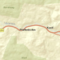 Kastl Street Map