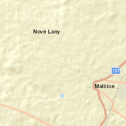 Malšice Street Map