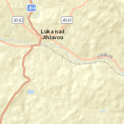 Luka nad Jihlavou Street Map