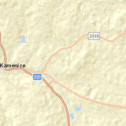 Kamenice Street Map
