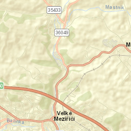 Velké Meziříčí Street Map