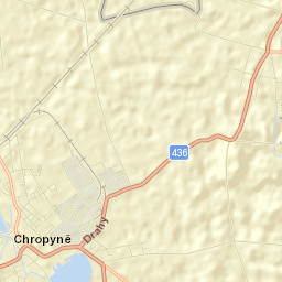 Chropyně Street Map
