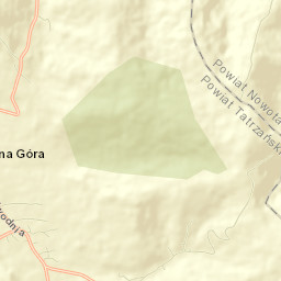 Czarna Góra Street Map