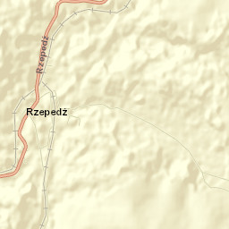 Rzepedź Street Map
