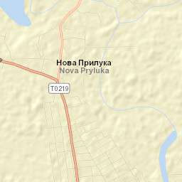 Nova Pryluka Street Map