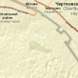 Milove Street Map
