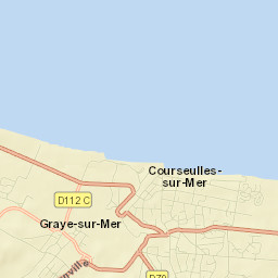 Courseulles-sur-Mer Street Map