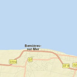 Bernières-sur-Mer Street Map