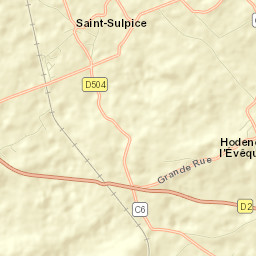 Saint-Sulpice Street Map